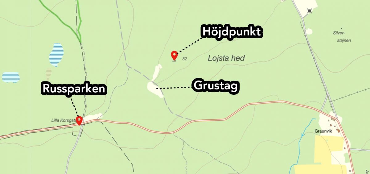 Hitta till Gotlands högsta punkt - Lojsta hed