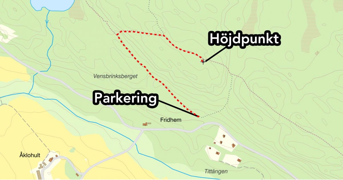 Hitta till Södermanlands högsta punkt - Vensbrinksberget (Skogsbyås)